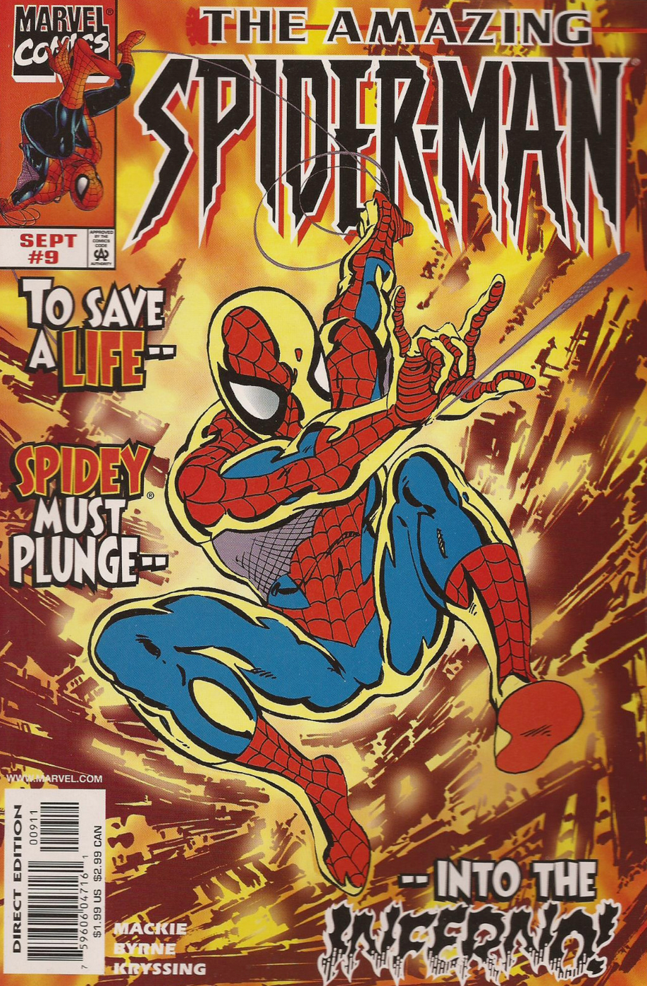 AMAZING SPIDER-MAN #9 1999 Amazing Spider-Man MARVEL COMCS