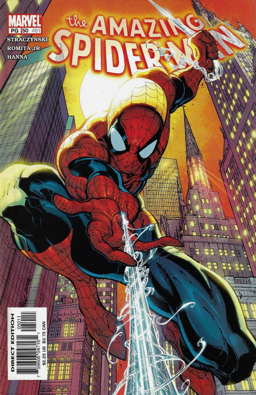AMAZING SPIDER-MAN #50 2002 J SCOTT CAMPBELL Amazing Spider-Man MARVEL COMCS