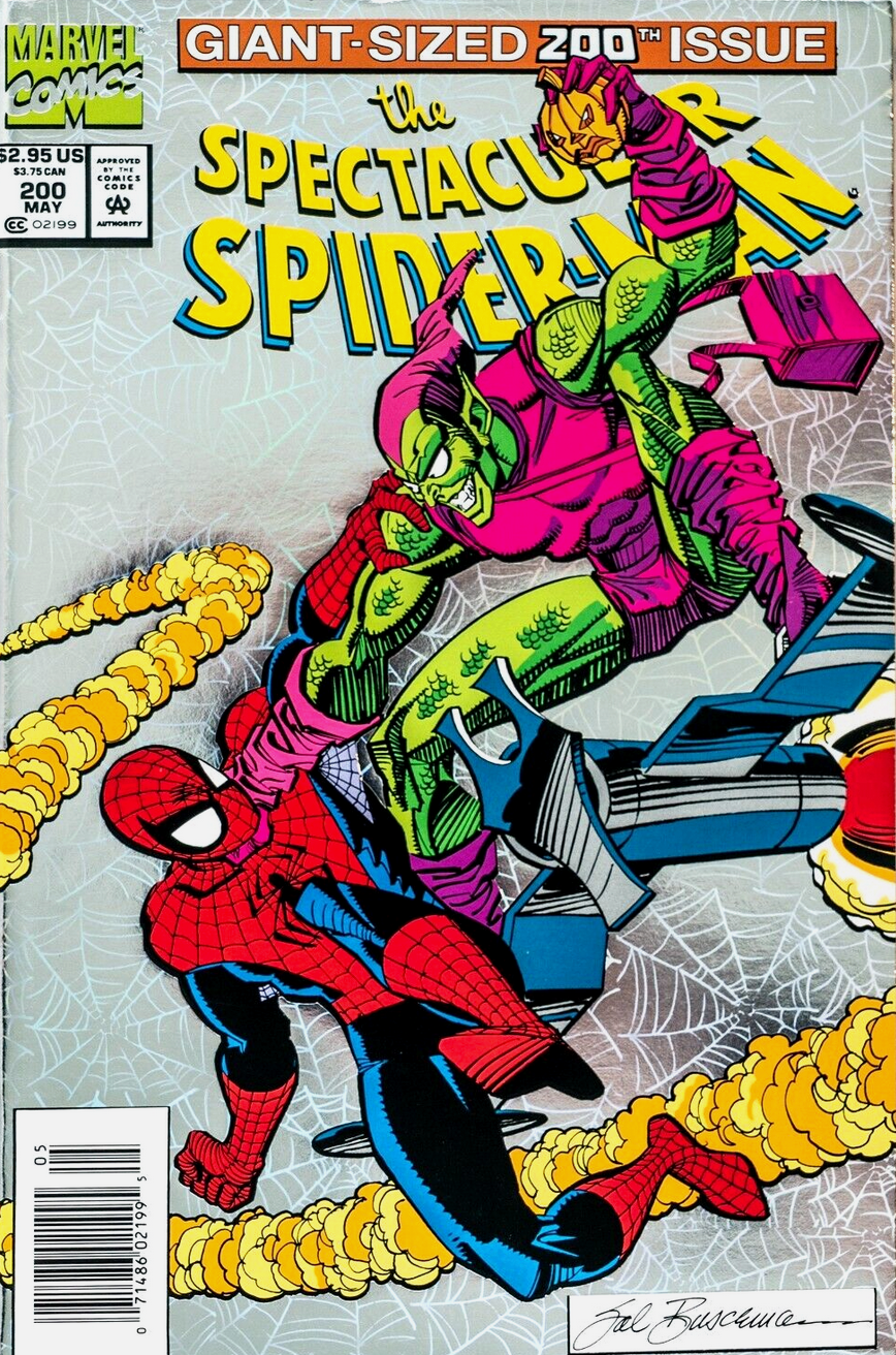 SPECTACULAR SPIDER-MAN #200 FOIL (DEATH OF HARRY OSBORN) 1993 NEWSSTAND Spectacular Spider-Man MARVEL COMCS