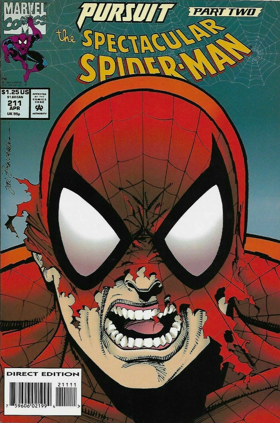 SPECTACULAR SPIDER-MAN #211 1994