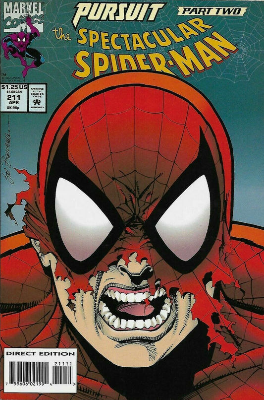 SPECTACULAR SPIDER-MAN #211 1994 Spectacular Spider-Man MARVEL COMCS