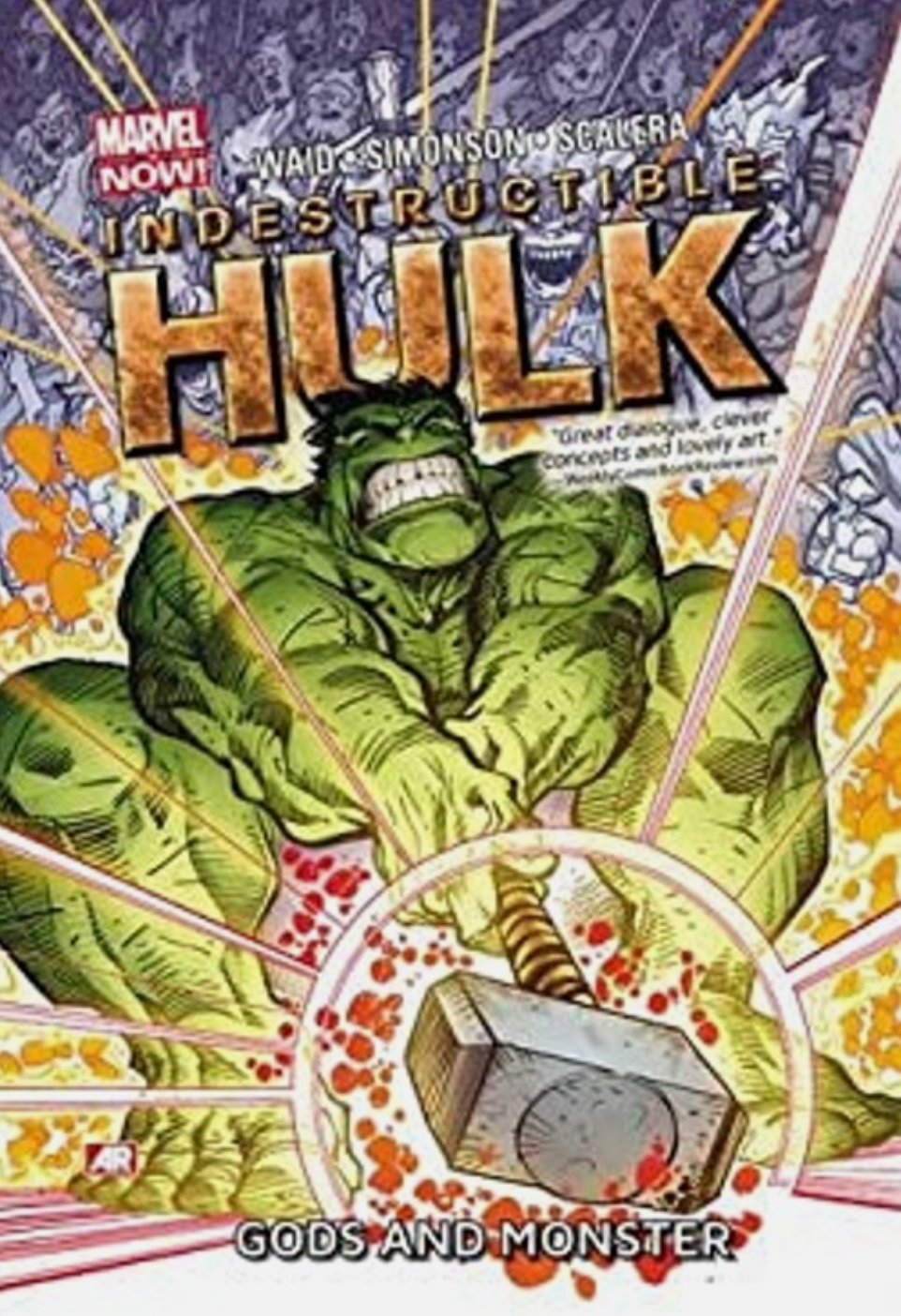 INDESTRUCTIBLE HULK PREMIERE HC VOL 02 GODS AND MONSTER HARDCOVER Hulk MARVEL COMICS