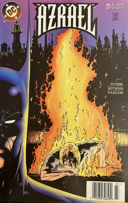 AZRAEL #2 1995 NEWSSTAND DC COMICS