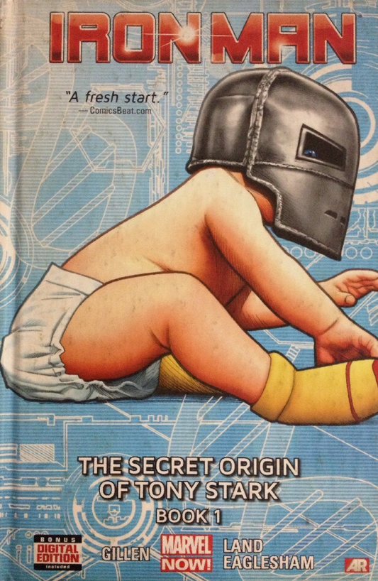 IRON MAN PREMIERE VOL 02 SECRET ORIGIN OF STARK BOOK 1 HC HARDCOVER Iron Man MARVEL COMICS