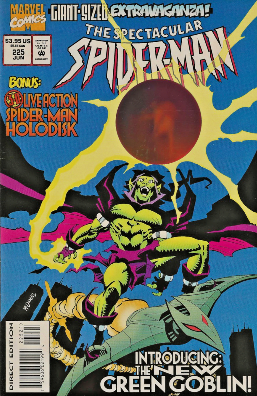 SPECTACULAR SPIDER-MAN #225 1995 Spectacular Spider-Man MARVEL COMCS