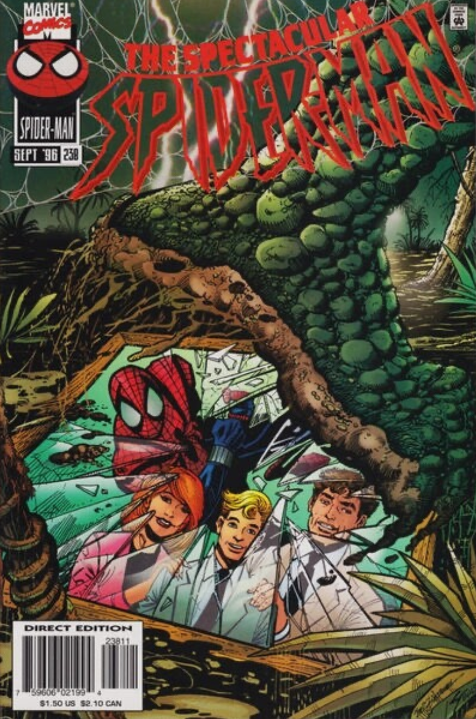 SPECTACULAR SPIDER-MAN #238 1996