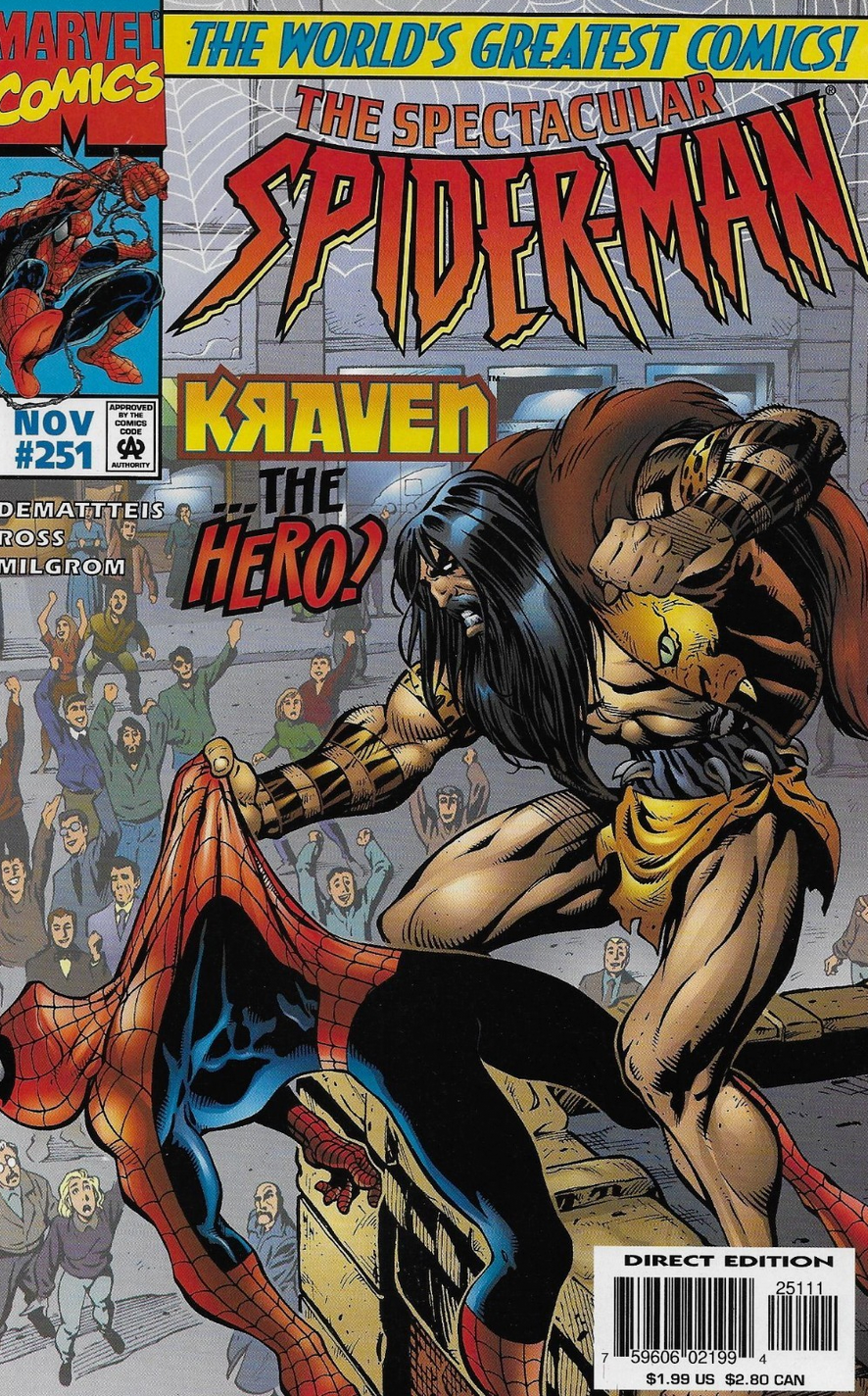 SPECTACULAR SPIDER-MAN #251 1997