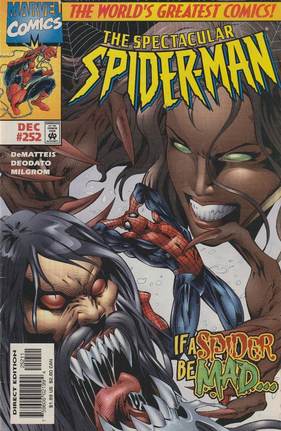 SPECTACULAR SPIDER-MAN #252 1997