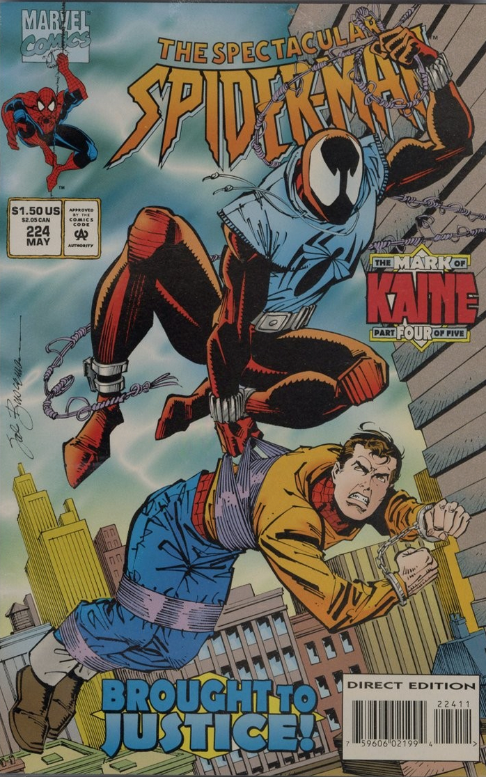 SPECTACULAR SPIDER-MAN #224 1995 Spectacular Spider-Man MARVEL COMCS