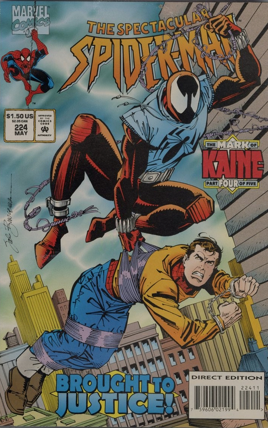 SPECTACULAR SPIDER-MAN #224 1995 Spectacular Spider-Man MARVEL COMCS