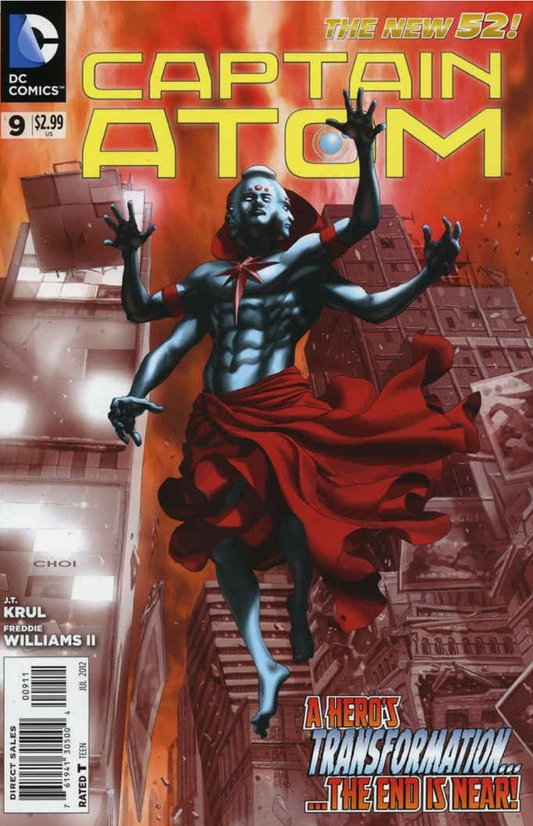 CAPTAIN ATOM #9 NEW 52 2012 MIKE CHOI COVER Captain Atom DC Comics