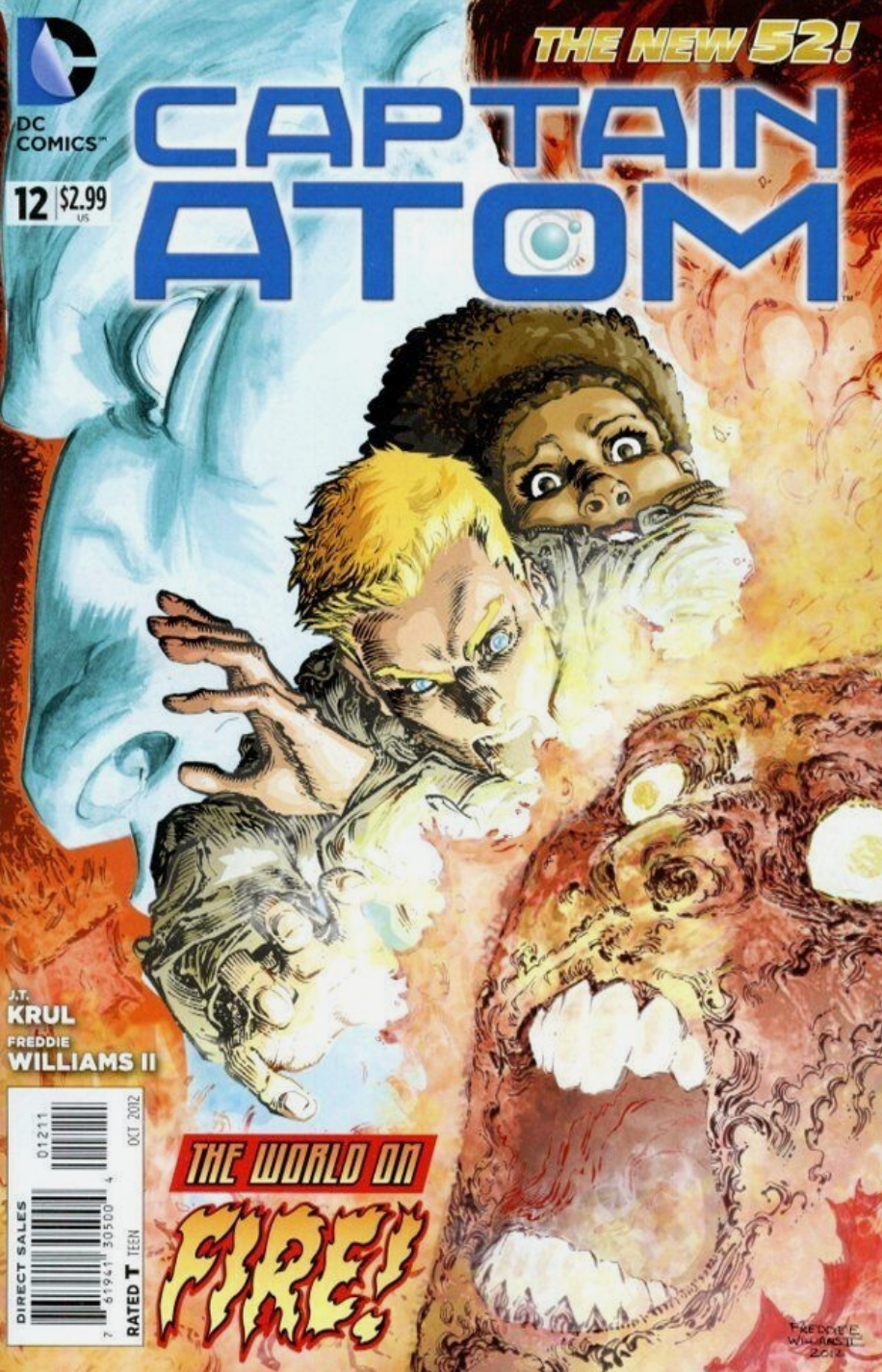 CAPTAIN ATOM #12 NEW 52 2012
