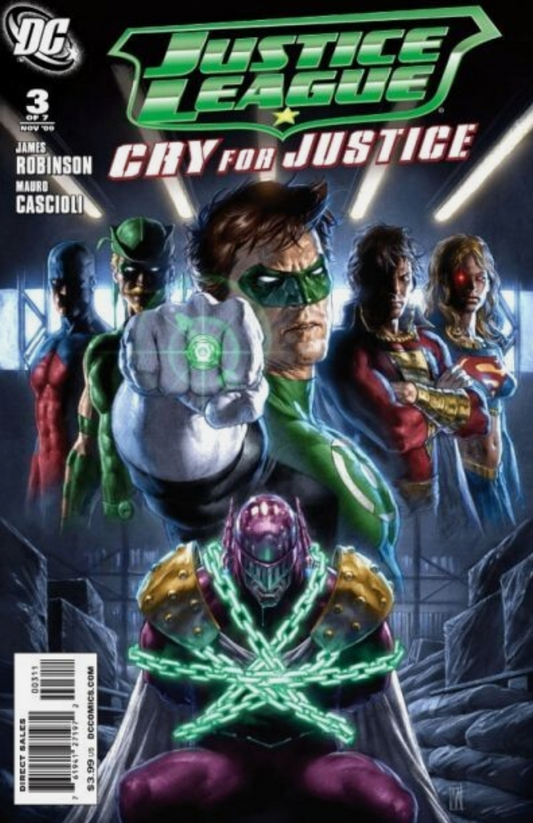 JUSTICE LEAGUE CRY FOR JUSTICE #3 (OF 7) 2009 Justice League of America DC Comics