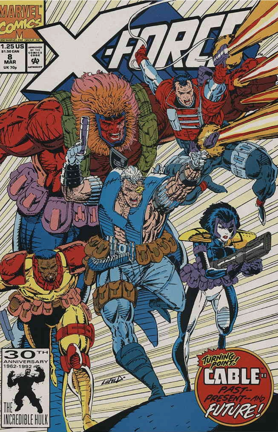 X-FORCE #8 1992
