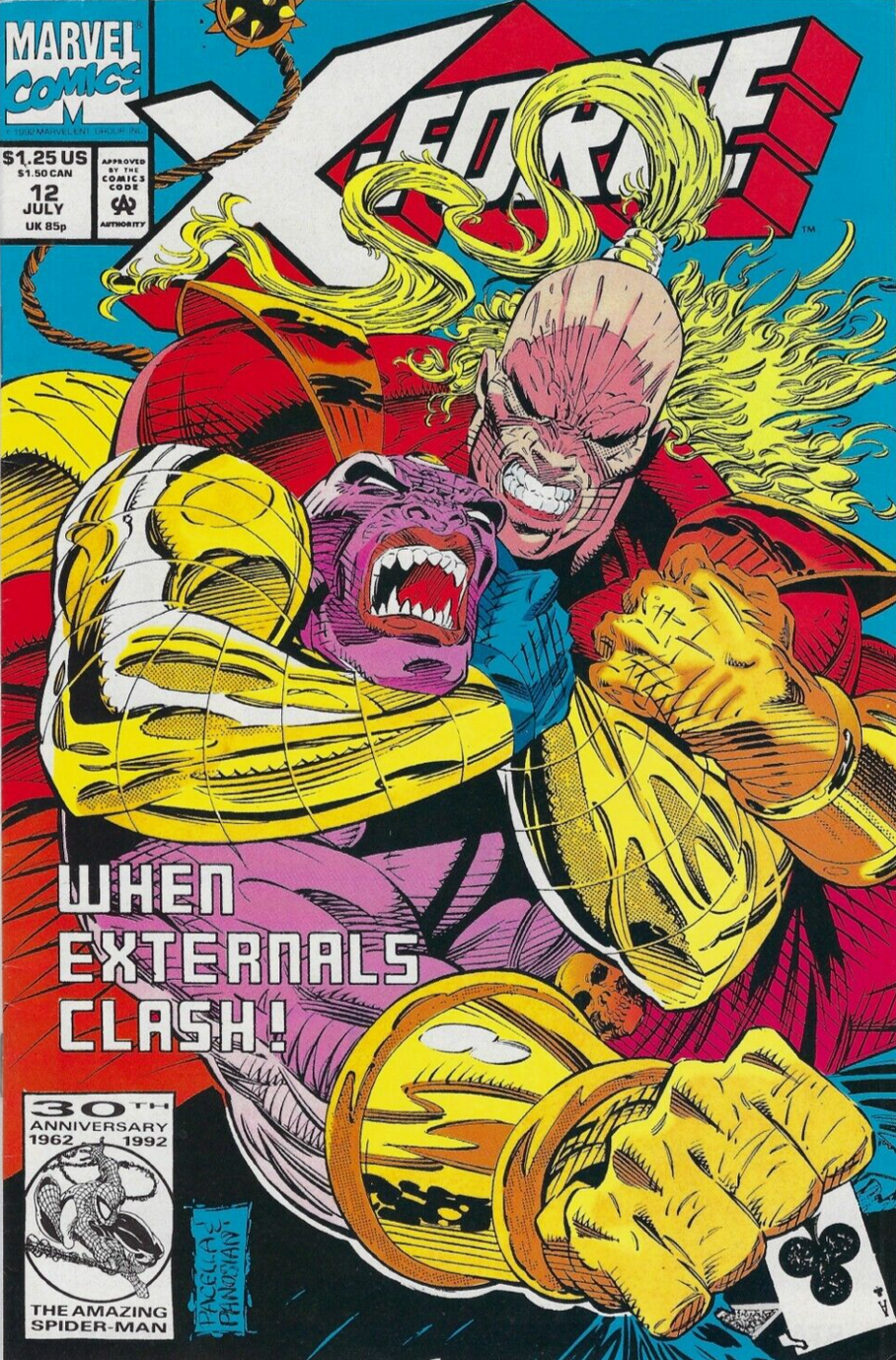 X-FORCE #12 1992 X-Force MARVEL COMCS