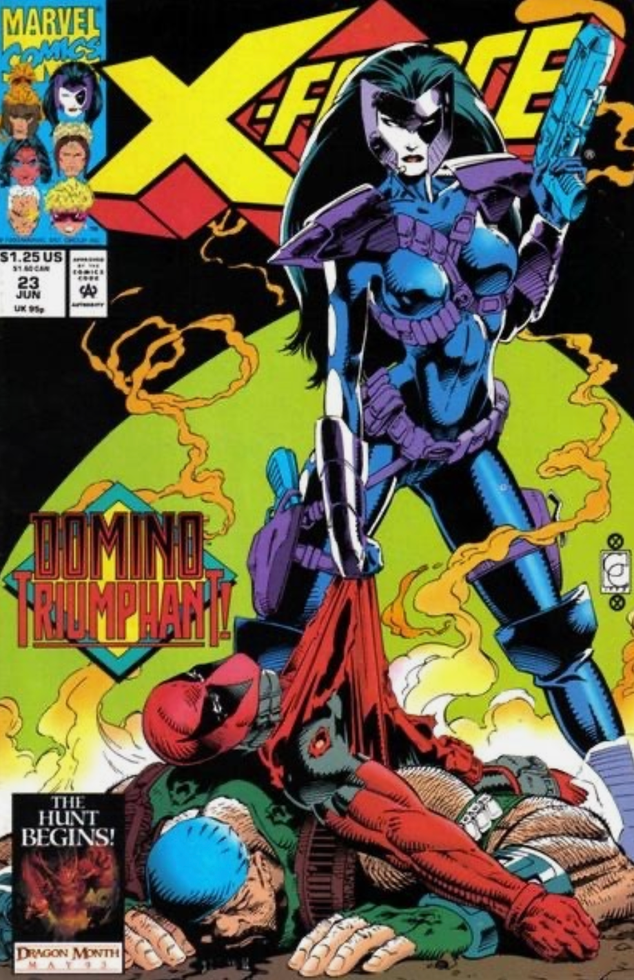 X-FORCE #23 1993 X-Force MARVEL COMCS