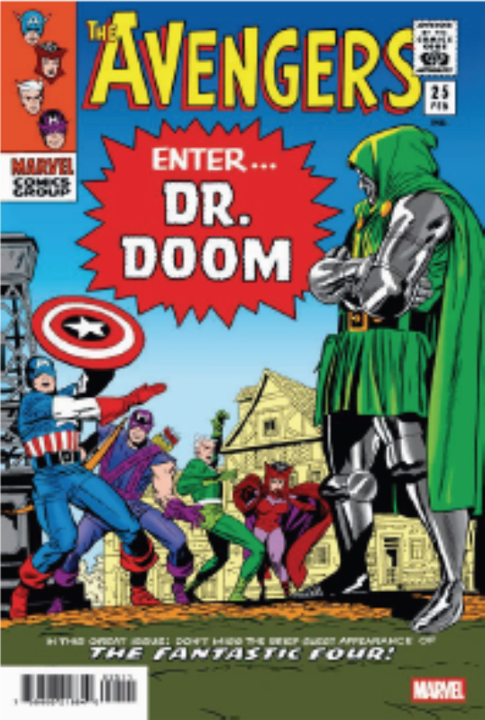 06/17/2026 AVENGERS #25 FACSIMILE MYSTERY BAG VARIANT DOOMQUEST