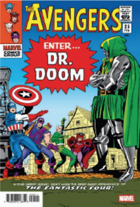 06/17/2026 AVENGERS #25 FACSIMILE MYSTERY BAG VARIANT DOOMQUEST