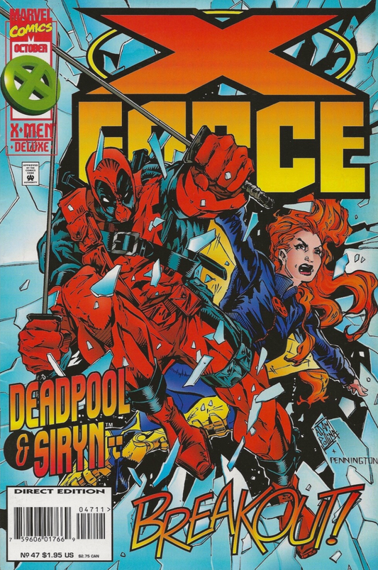 X-FORCE #47 1995 X-Force MARVEL COMCS