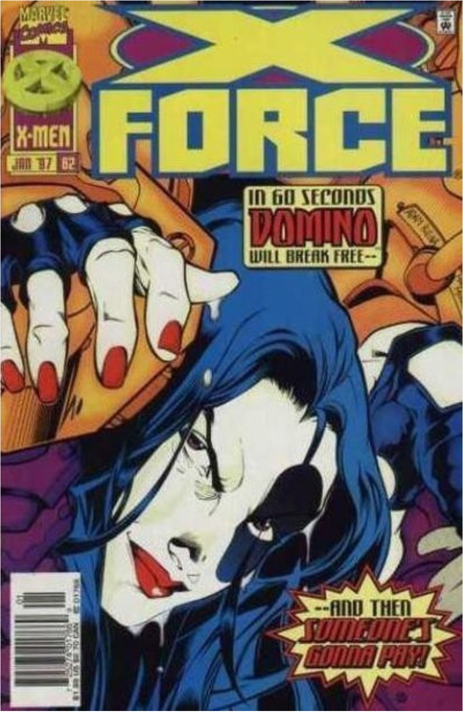 X-FORCE #62 1997 NEWSSTAND X-Force MARVEL COMCS