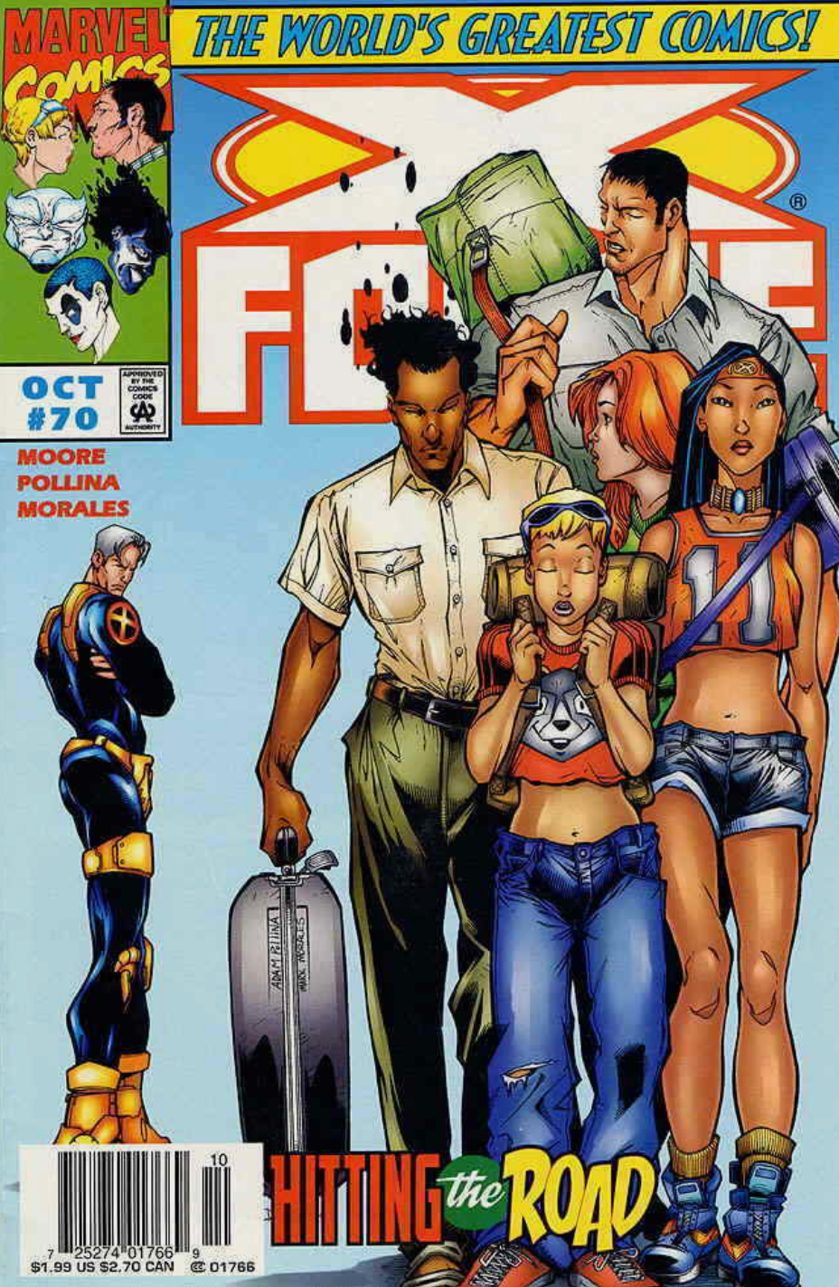 X-FORCE #70 1997 NEWSSTAND X-Force MARVEL COMCS