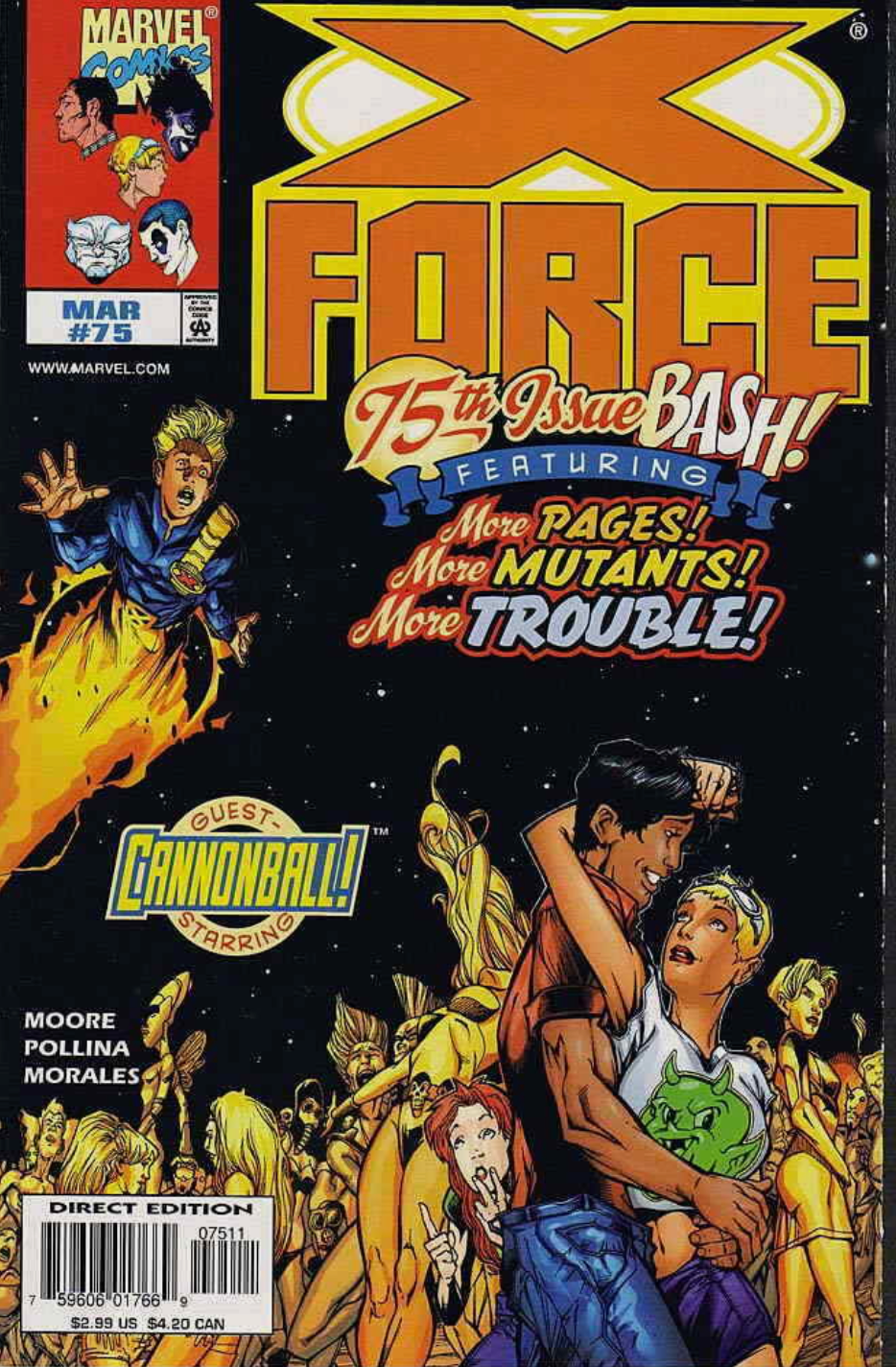 X-FORCE #75 1998 X-Force MARVEL COMCS