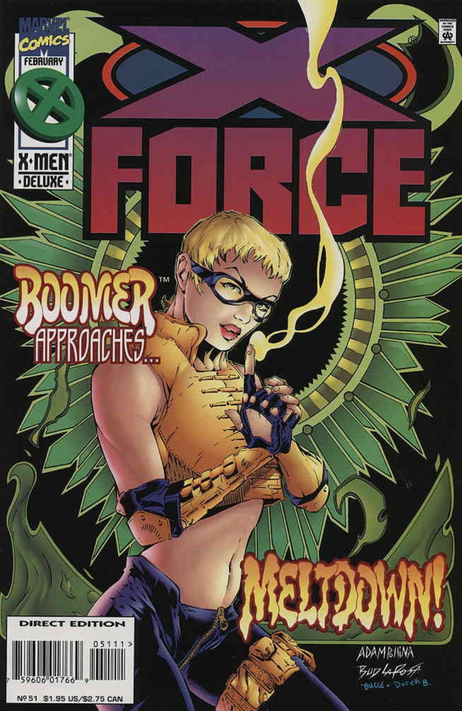 X-FORCE #51 1996 X-Force MARVEL COMCS