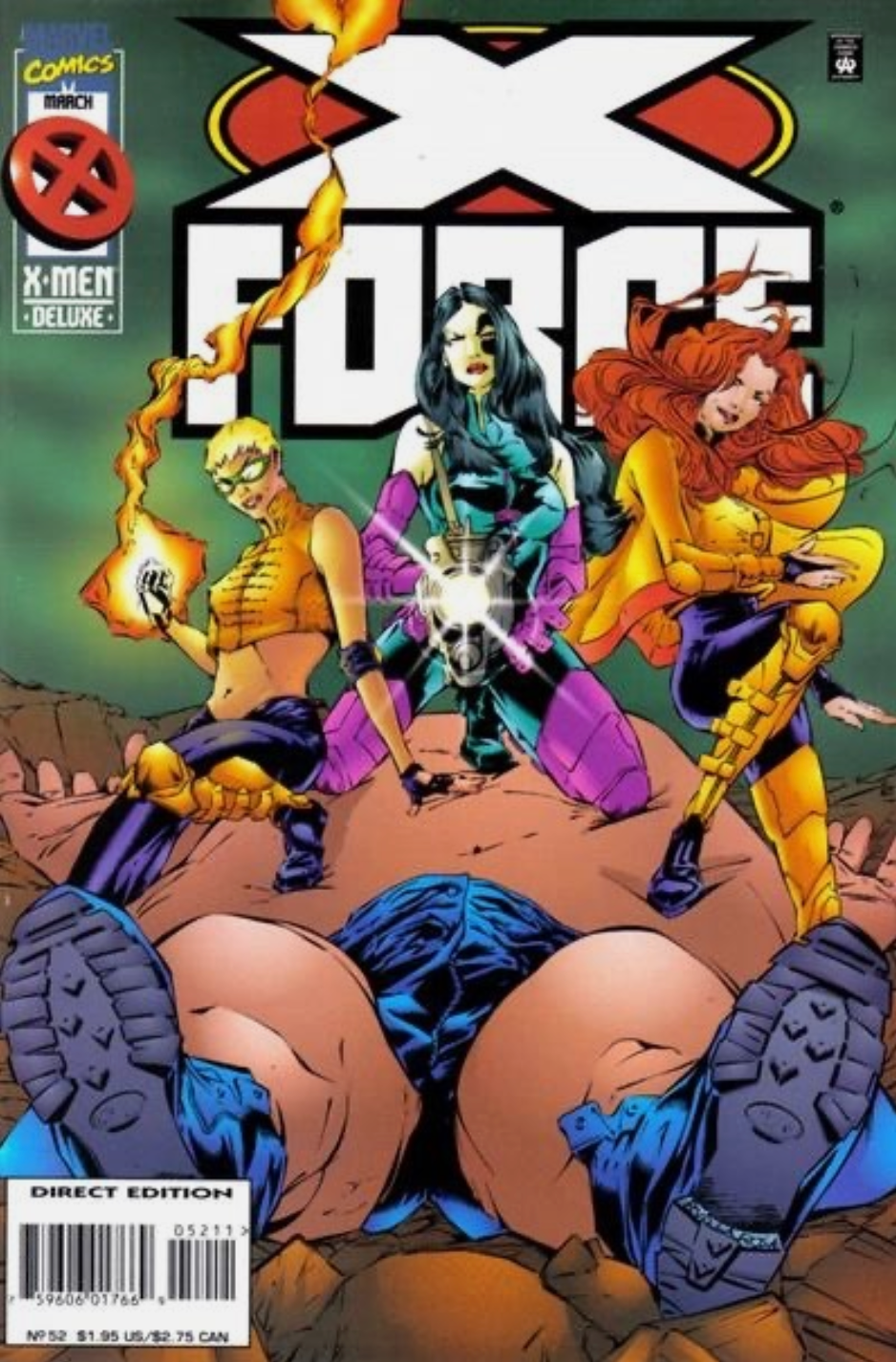X-FORCE #52 1996 X-Force MARVEL COMCS