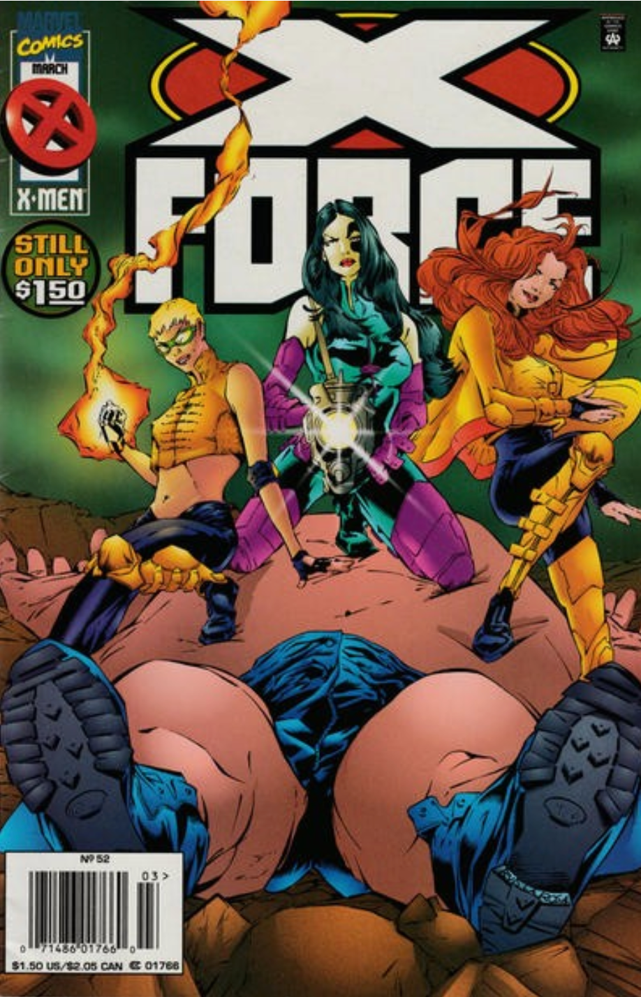 X-FORCE #52 1996 NEWSSTAND X-Force MARVEL COMCS