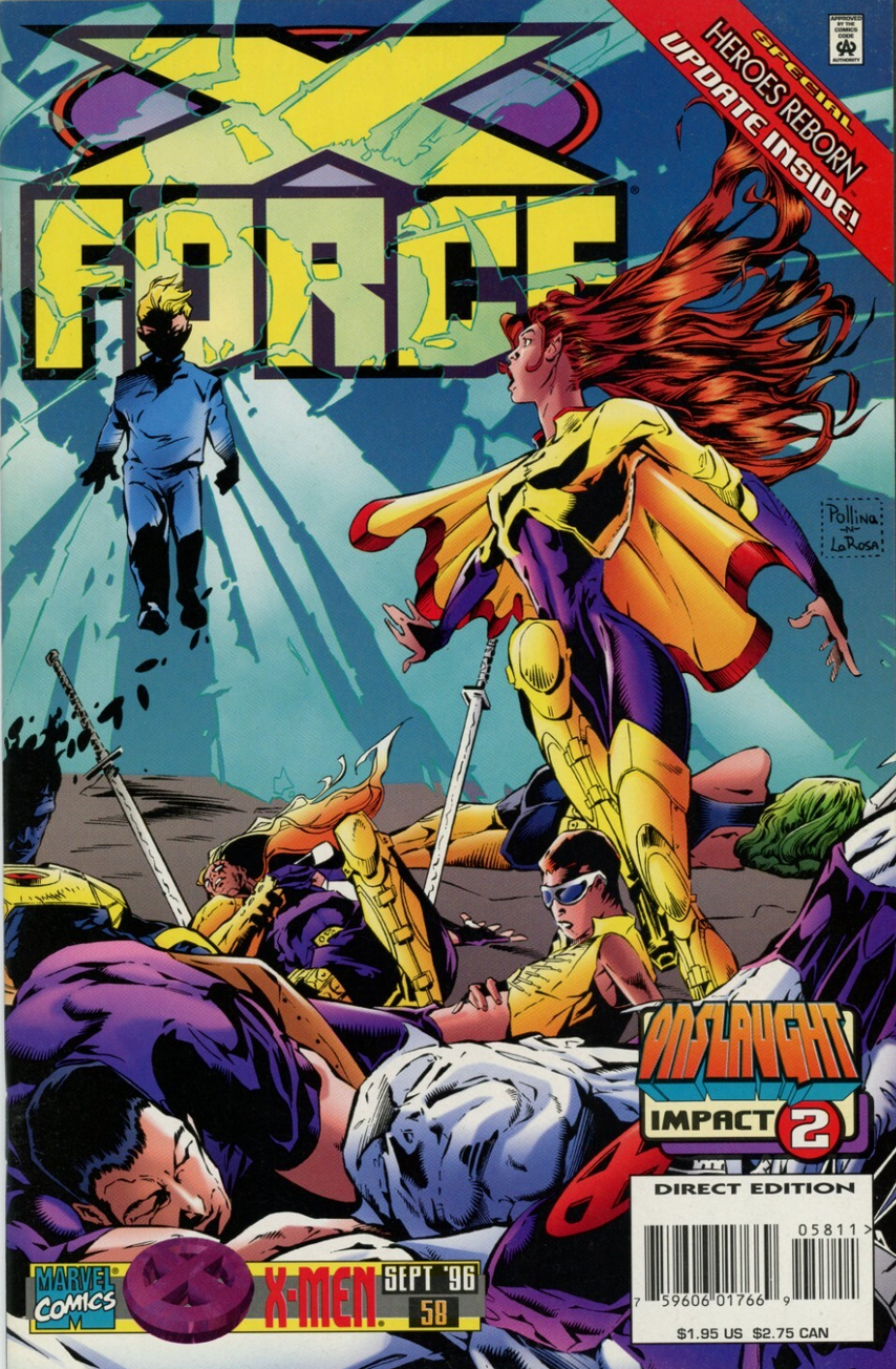 X-FORCE #58 1996 X-Force MARVEL COMCS