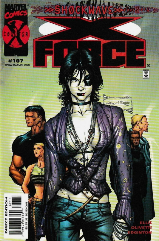 X-FORCE #107 2000 X-Force MARVEL COMCS