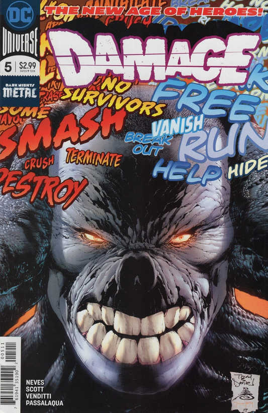 DAMAGE #5 2018 DC COMICS