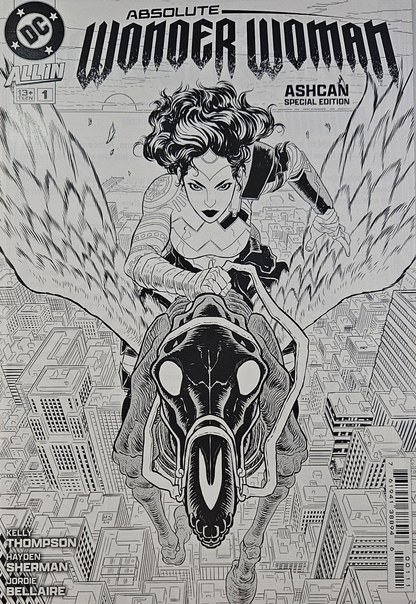 ABSOLUTE WONDER WOMAN SUPERMAN #1 2024 ASHCAN