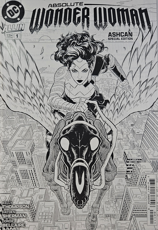 ABSOLUTE WONDER WOMAN SUPERMAN #1 2024 ASHCAN