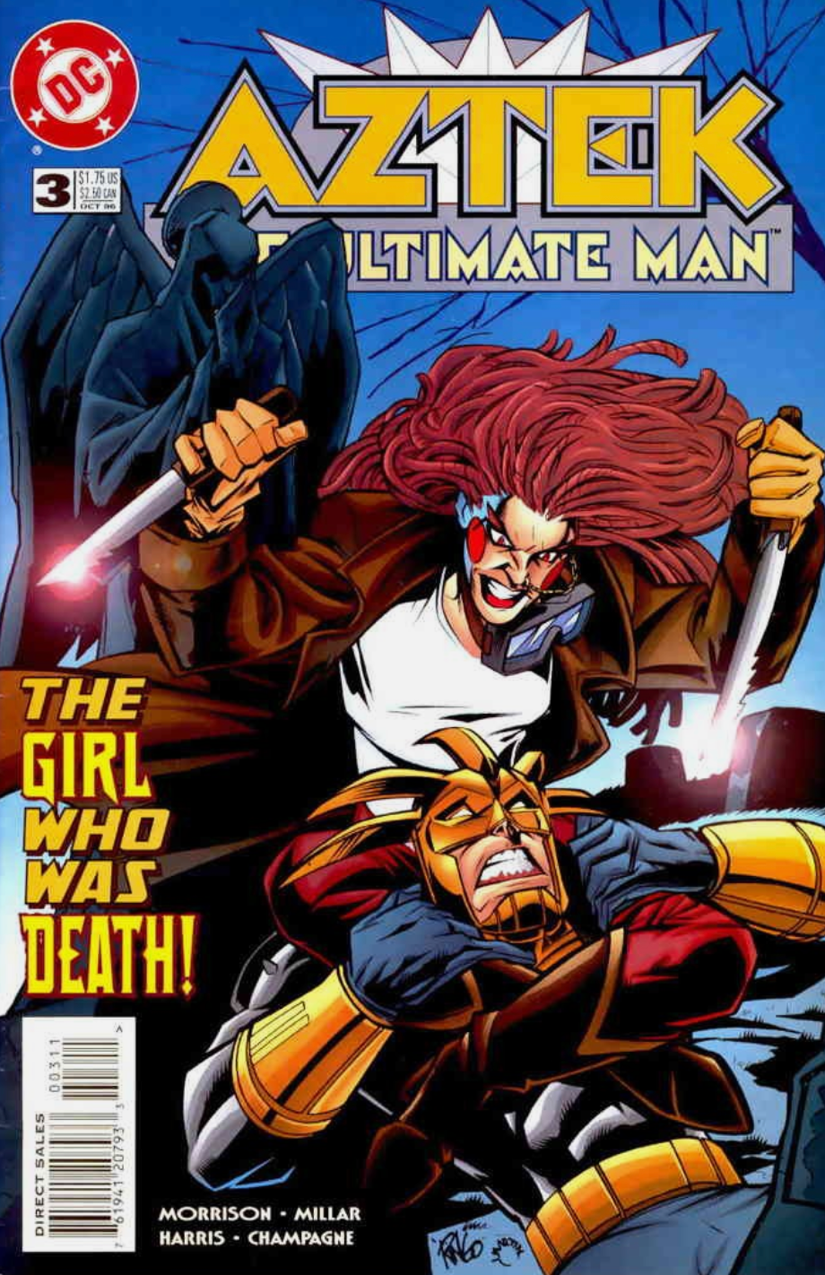 AZTEK THE ULTIMATE MAN #3 1996