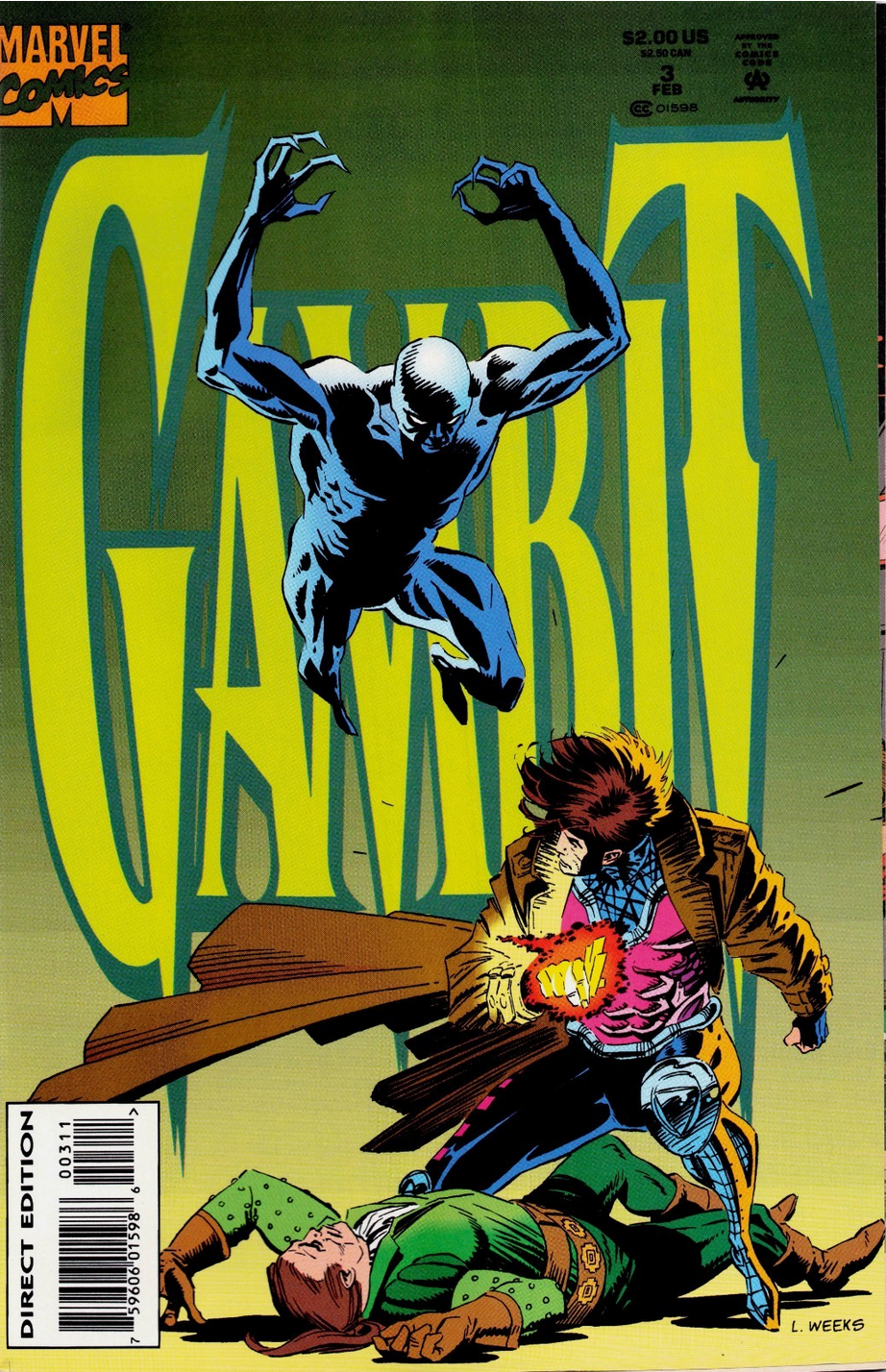 GAMBIT #3 1993 Gambit MARVEL COMICS
