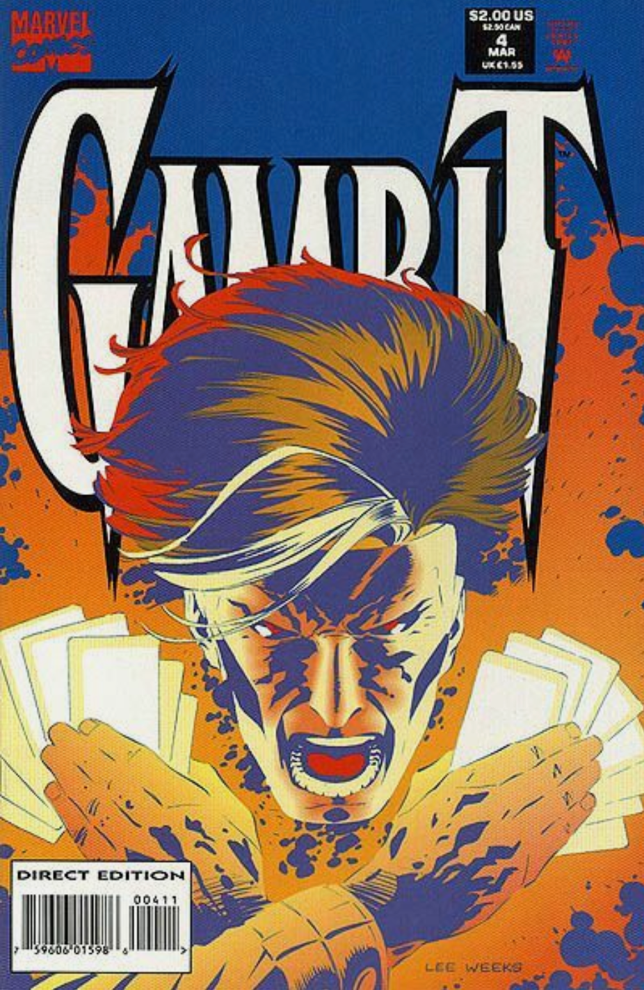 GAMBIT #4 1994 Gambit MARVEL COMICS