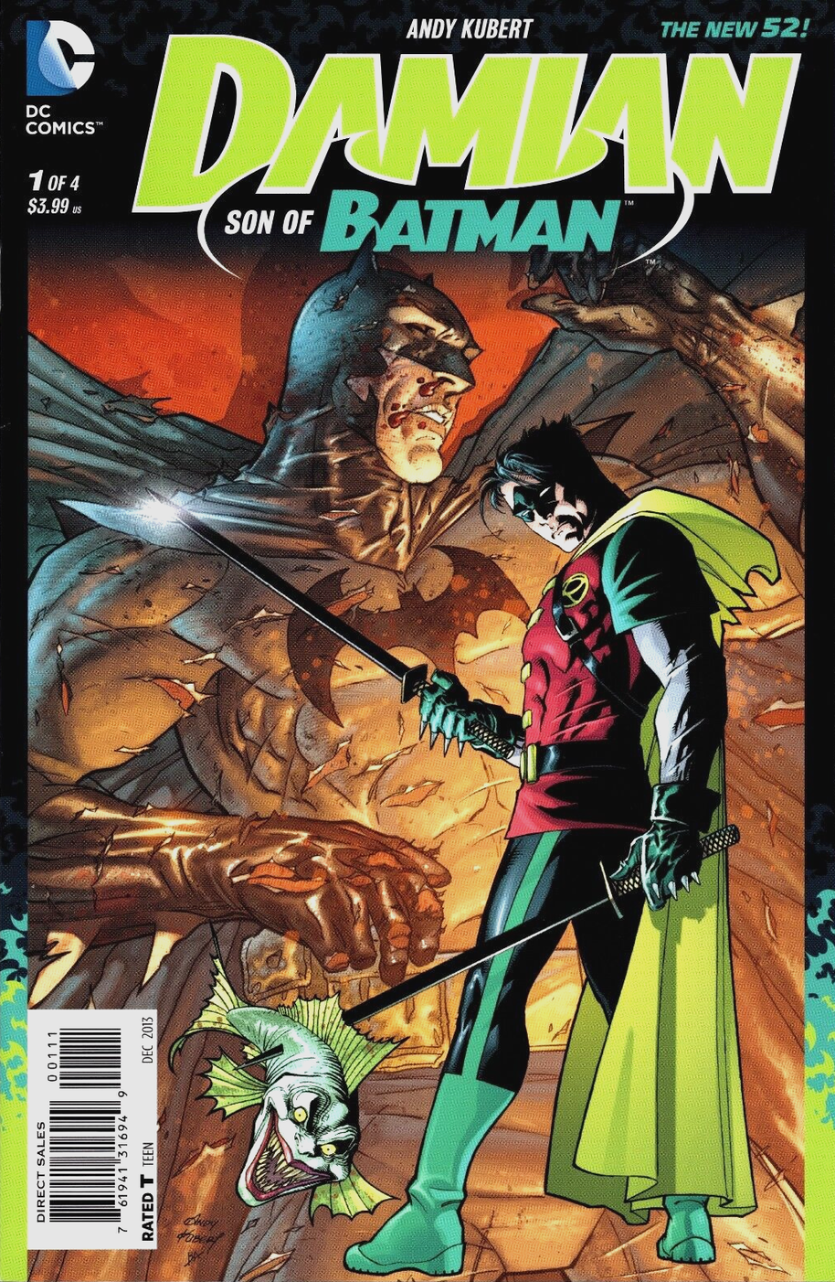 DAMIAN SON OF BATMAN #1 2013 Batman DC COMICS