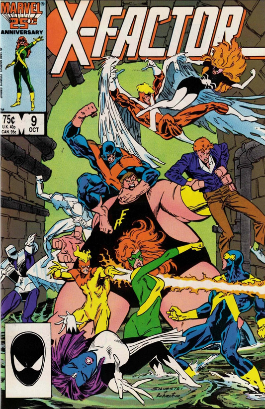 X-FACTOR #9 1986 X-Factor MARVEL COMICS