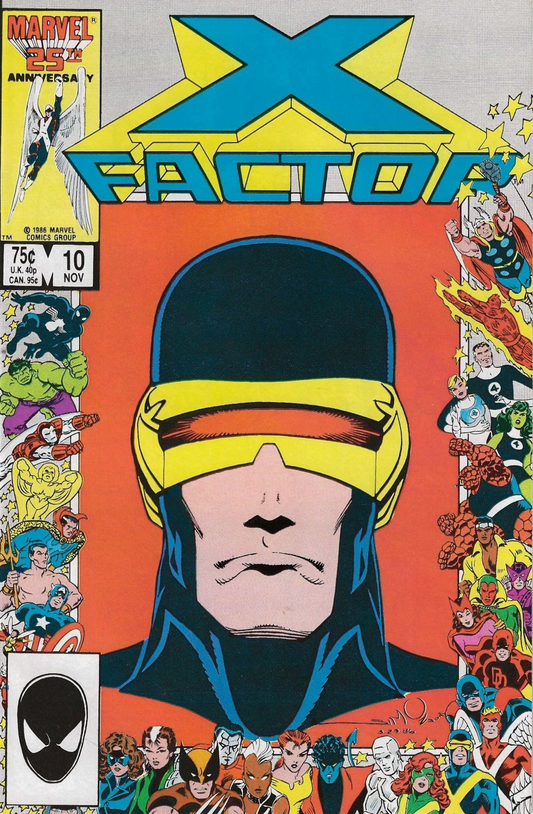 X-FACTOR #10 1986 X-Factor MARVEL COMICS