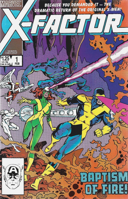 X-FACTOR #1 1985 X-Factor MARVEL COMICS