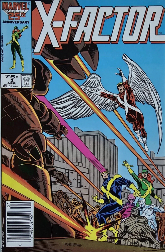 X-FACTOR #3 1986 NEWSSTAND X-Factor MARVEL COMICS