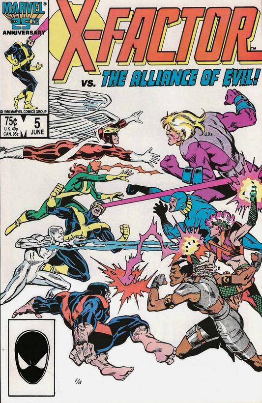 X-FACTOR #5 1986 (1ST CAMEO APOCALYPSE) X-Factor MARVEL COMICS