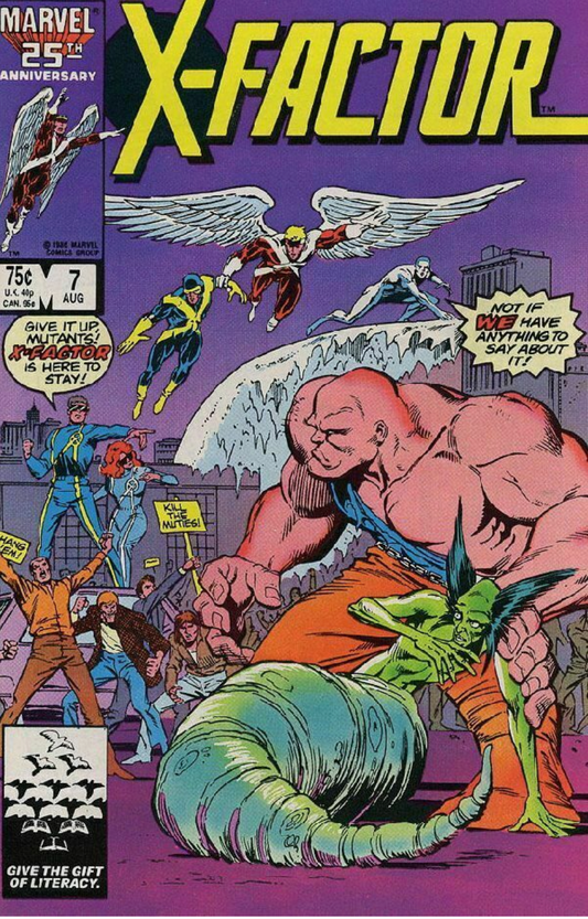 X-FACTOR #7 1986 X-Factor MARVEL COMICS