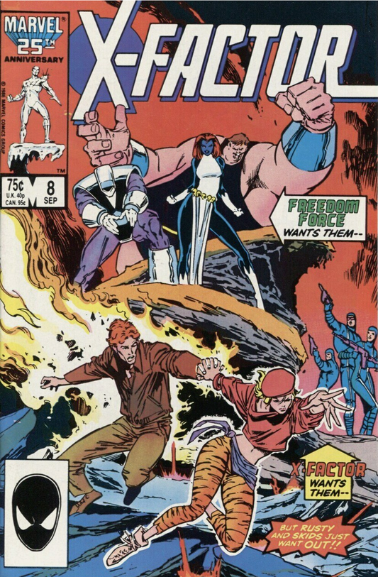 X-FACTOR #8 1986 X-Factor MARVEL COMICS