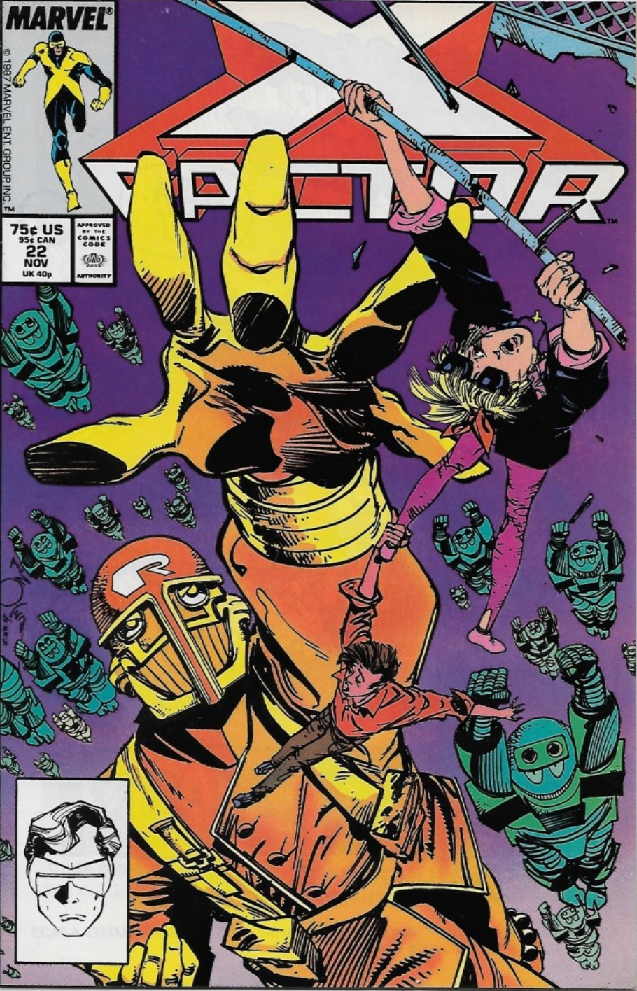X-FACTOR #22 1987 X-Factor MARVEL COMICS