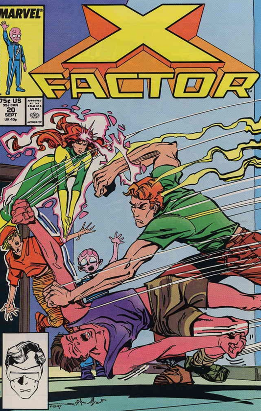 X-FACTOR #20 1987 X-Factor MARVEL COMICS