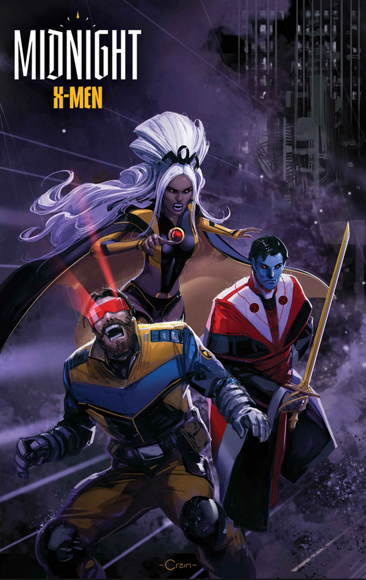 10/07/2026 MIDNIGHT X-MEN #1 CRAIN 3-PART CONNECTING VARIANT MARVEL