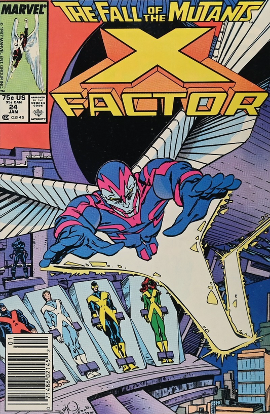 X-FACTOR #24 1988 (1ST APP ARCHANGEL. ORIGIN APOCALYPSE) NEWSSTAND X-Factor MARVEL COMICS