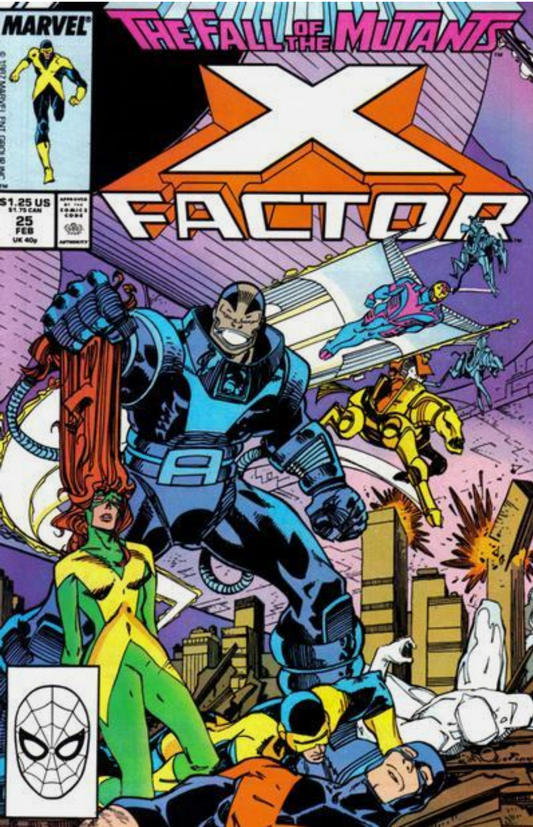 X-FACTOR #25 1988 X-Factor MARVEL COMICS
